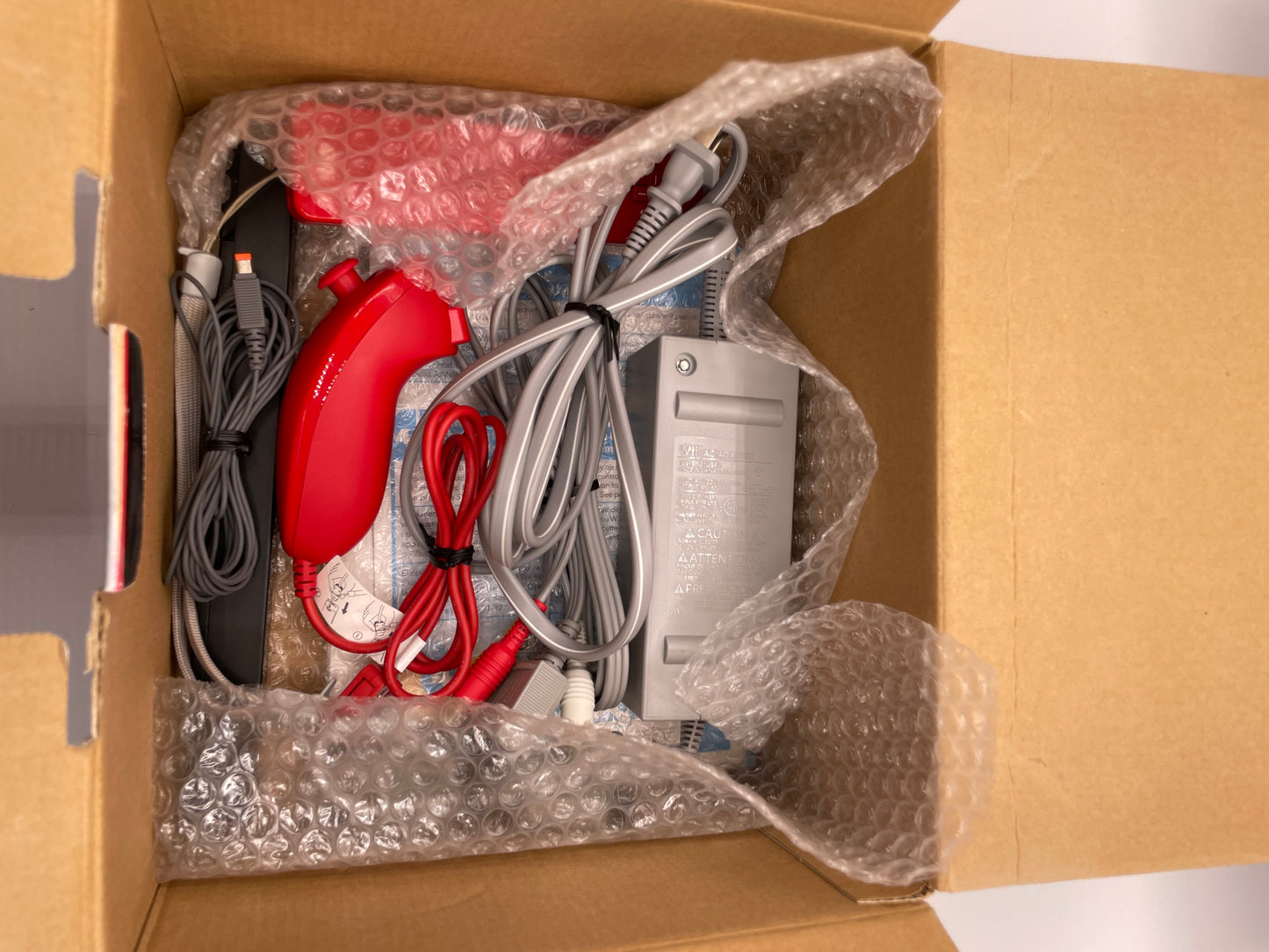 Nintendo Wii Mini - Red - New Open Box - Fully Functional with Accessories
