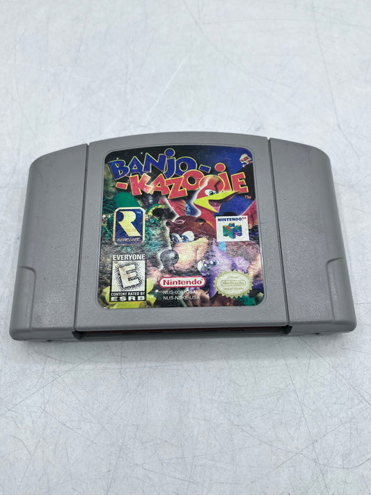 Banjo-Kazooie (Nintendo 64, 1998) N64 Cartridge Only Genuine Authentic