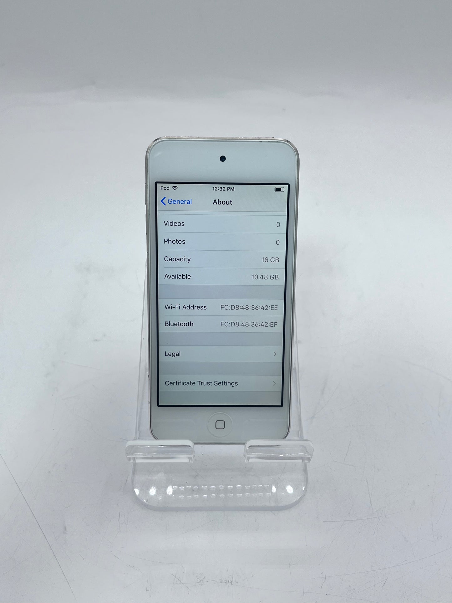 Apple iPod Touch 6th Gen A1574 MKH02LL/A 12GB Gold