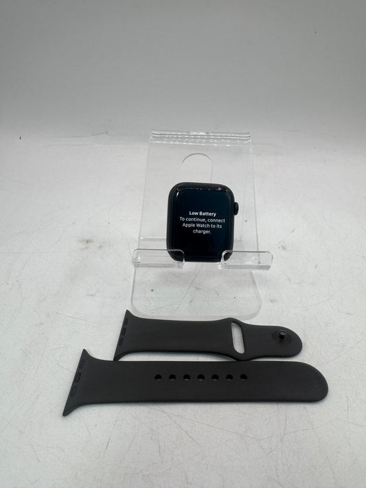 Unlocked Apple Watch Series 5 44mm A2095 Black Titanium 96% Battery Health