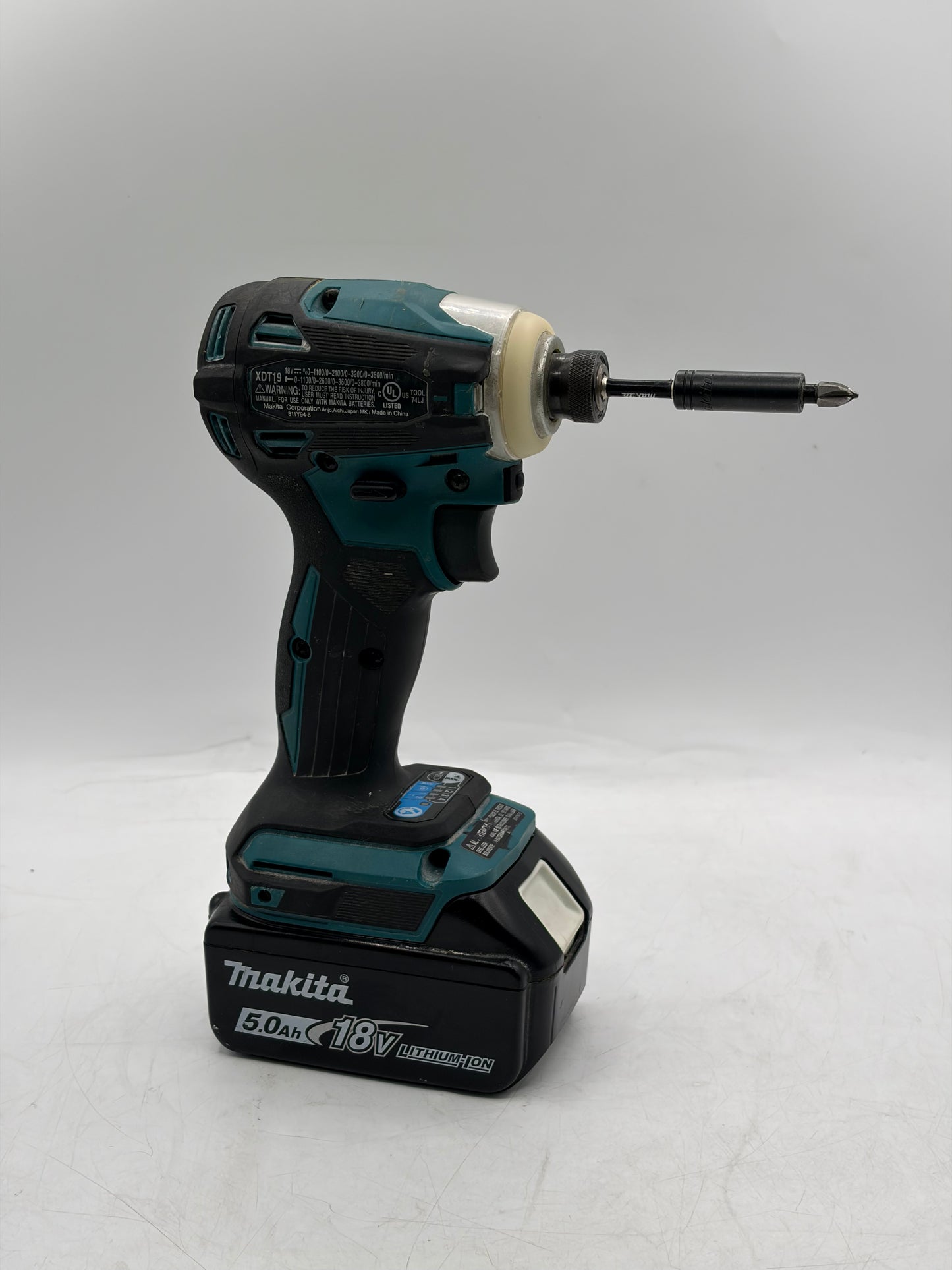 Makita 18V XDT19 Brushless Cordless 1/4" Impact Driver 4-Speed 18V Quick Shift