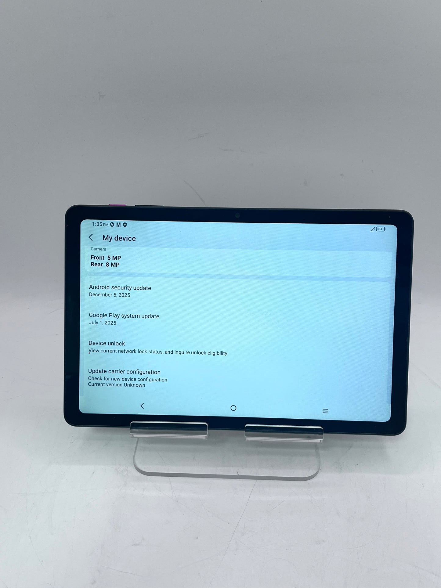 T-Mobile REVVL Tab 2 5G 64GB Black – WiFi + Cellular - Excellent Free Shipping
