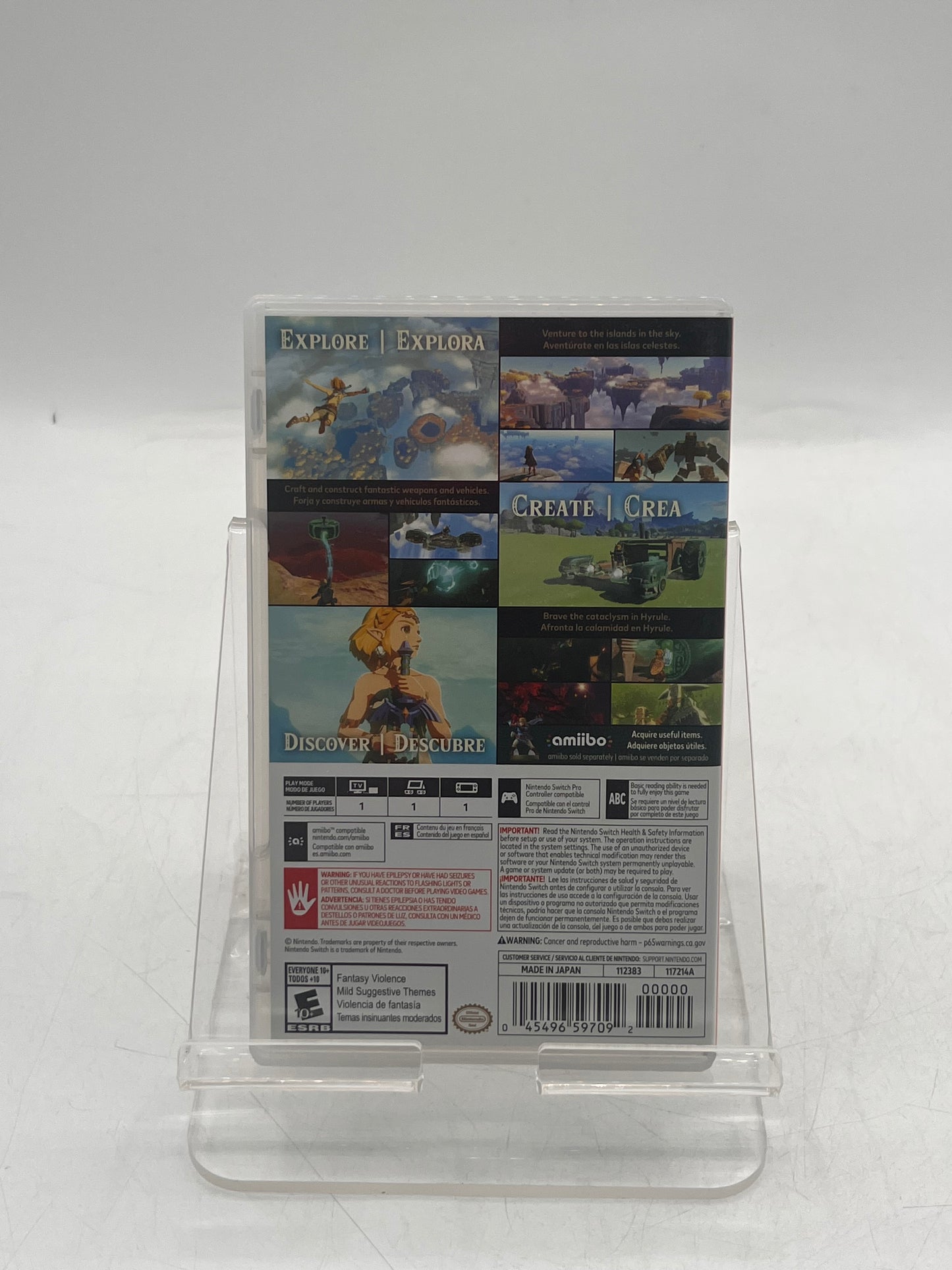 The Legend of Zelda: Tears of the Kingdom Nintendo Switch Video Game