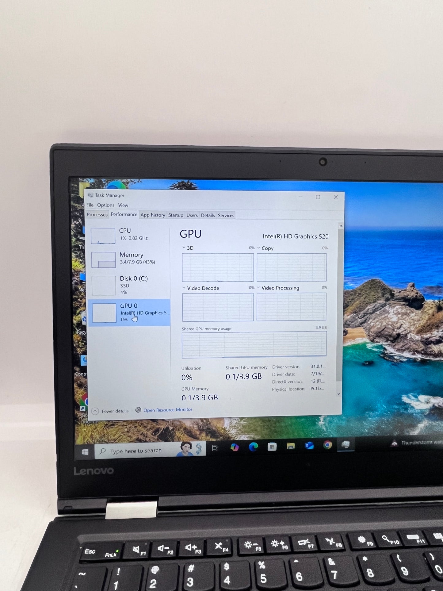 Lenovo ThinkPad X1 Carbon 4th Gen 14" i5 8GB 256GB Windows 11 Pro - Black