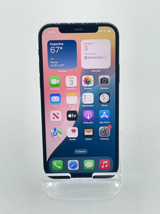 Unlocked Apple iPhone 12 Pro 6.1" 256GB A2341 MGK93LL/A Blue
