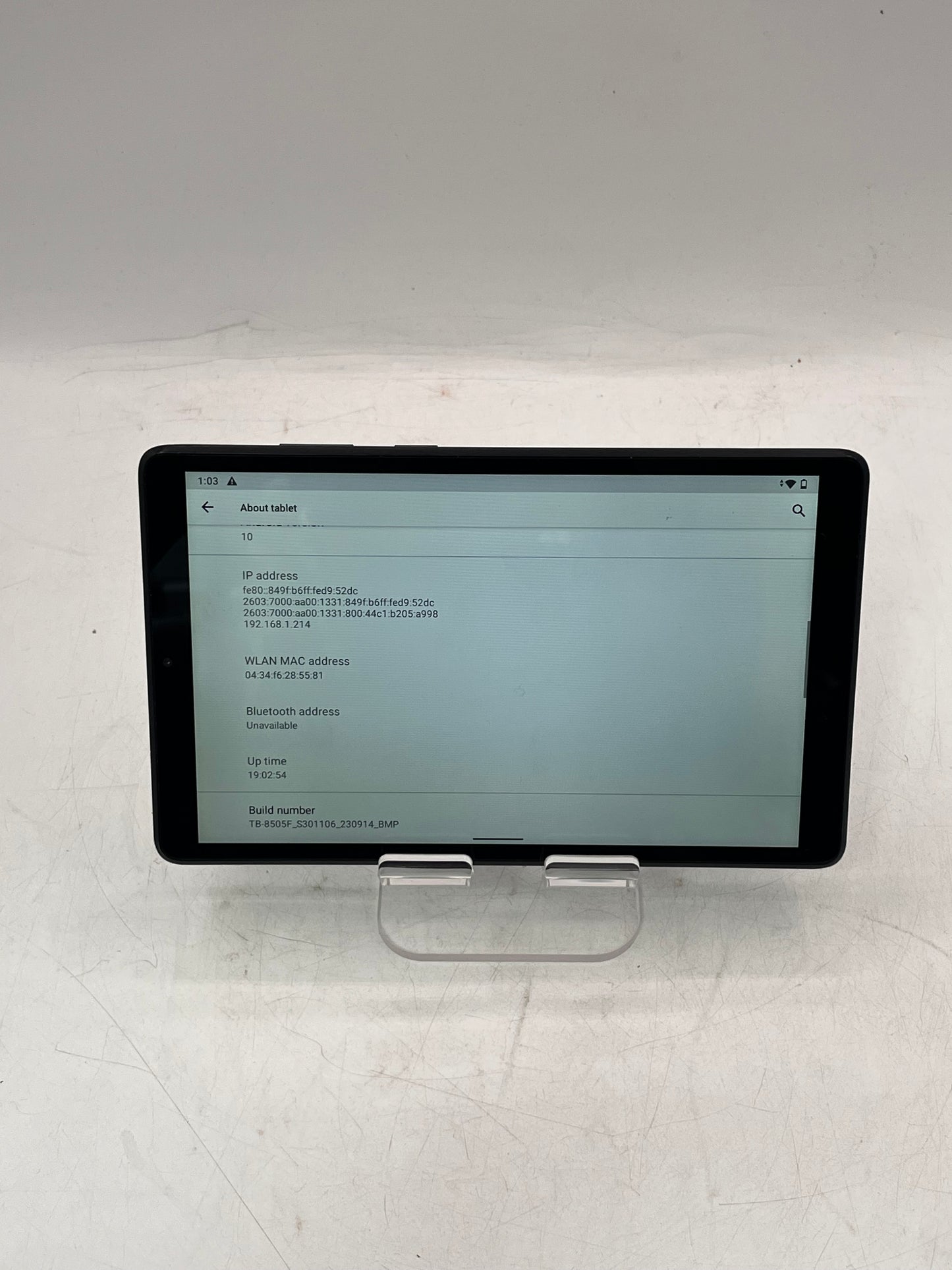 Unlocked Lenovo TB-8505F 32GB WiFi Tablet Black