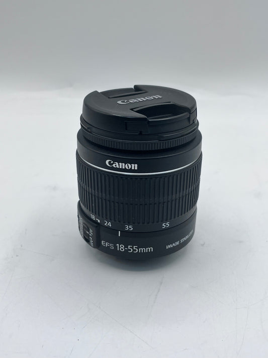 Canon EF-S 18-55mm f/3.5-5.6 Camera Lens Black