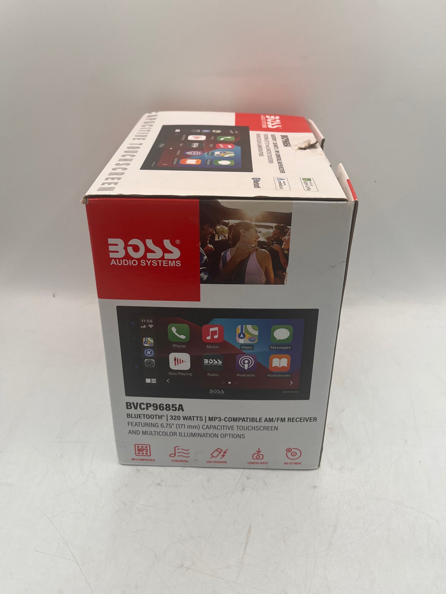 BOSS Audio Systems BVCP9685A 2 DIN Digital Media Receiver Touchscreen Bluetooth
