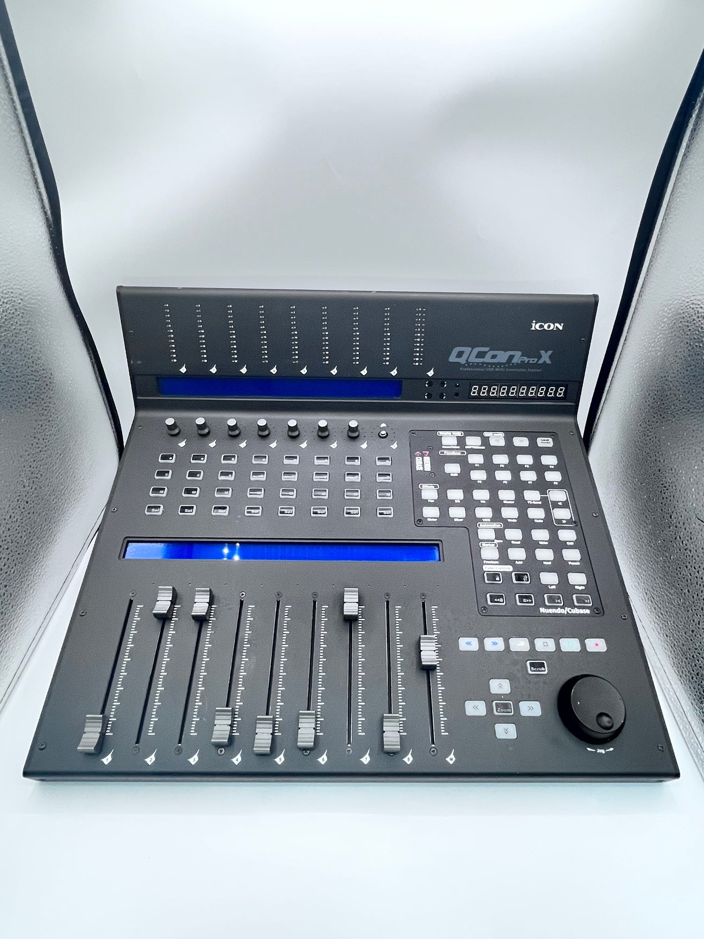 Icon QCon Pro X USB DAW Control Surface with Motorized Faders - Black