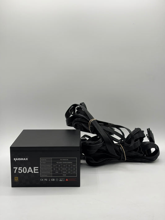 Raidmax 750AE 750W Computer Power Supply RX-750AE(SI)