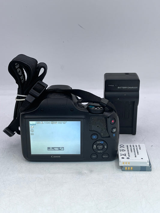 Canon PowerShot SX540 HS 20.3MP Digital Camera - Black