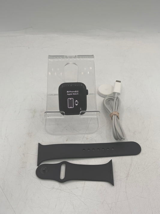 Unlocked Apple Watch SE 2nd Gen 44MM Midnight Aluminum Black Sport Band A2727