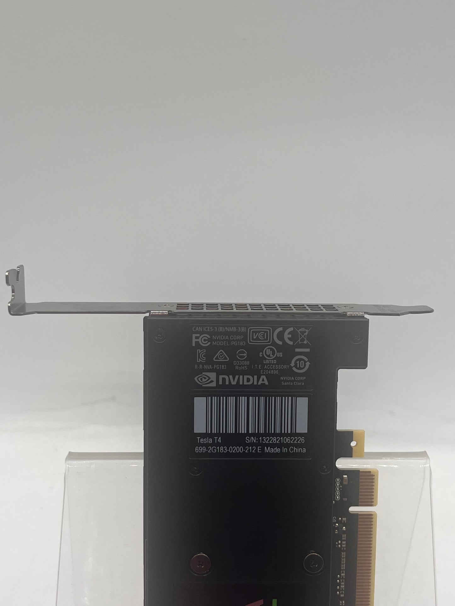 NVIDIA Tesla T4 16GB GDDR6 699-2G183-0200 GPU Accelerator Card PG183