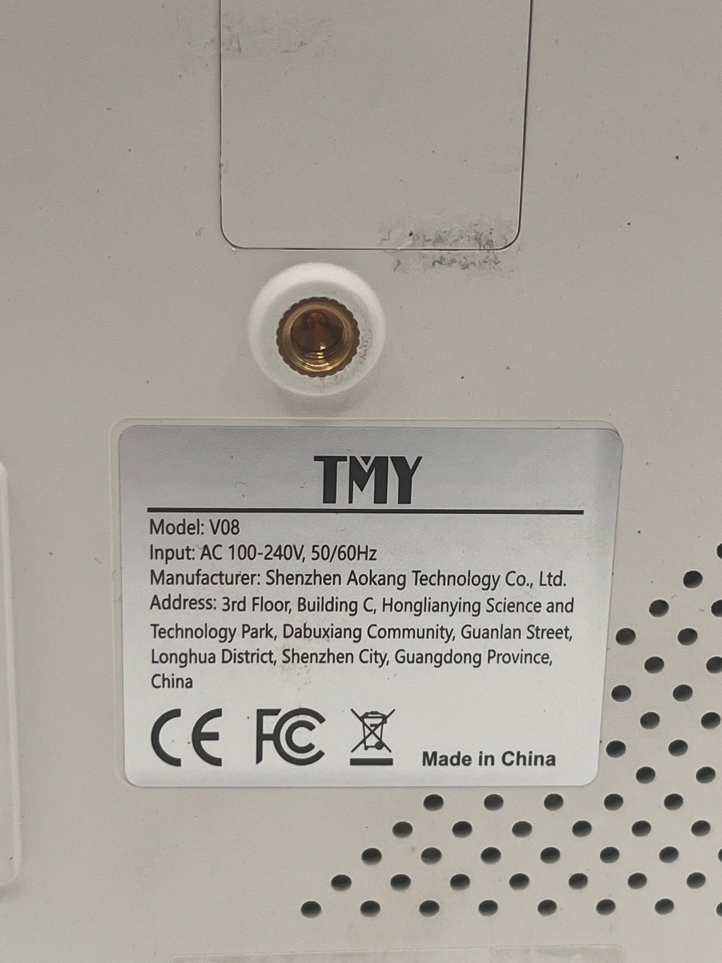 TMY V08 Projector White