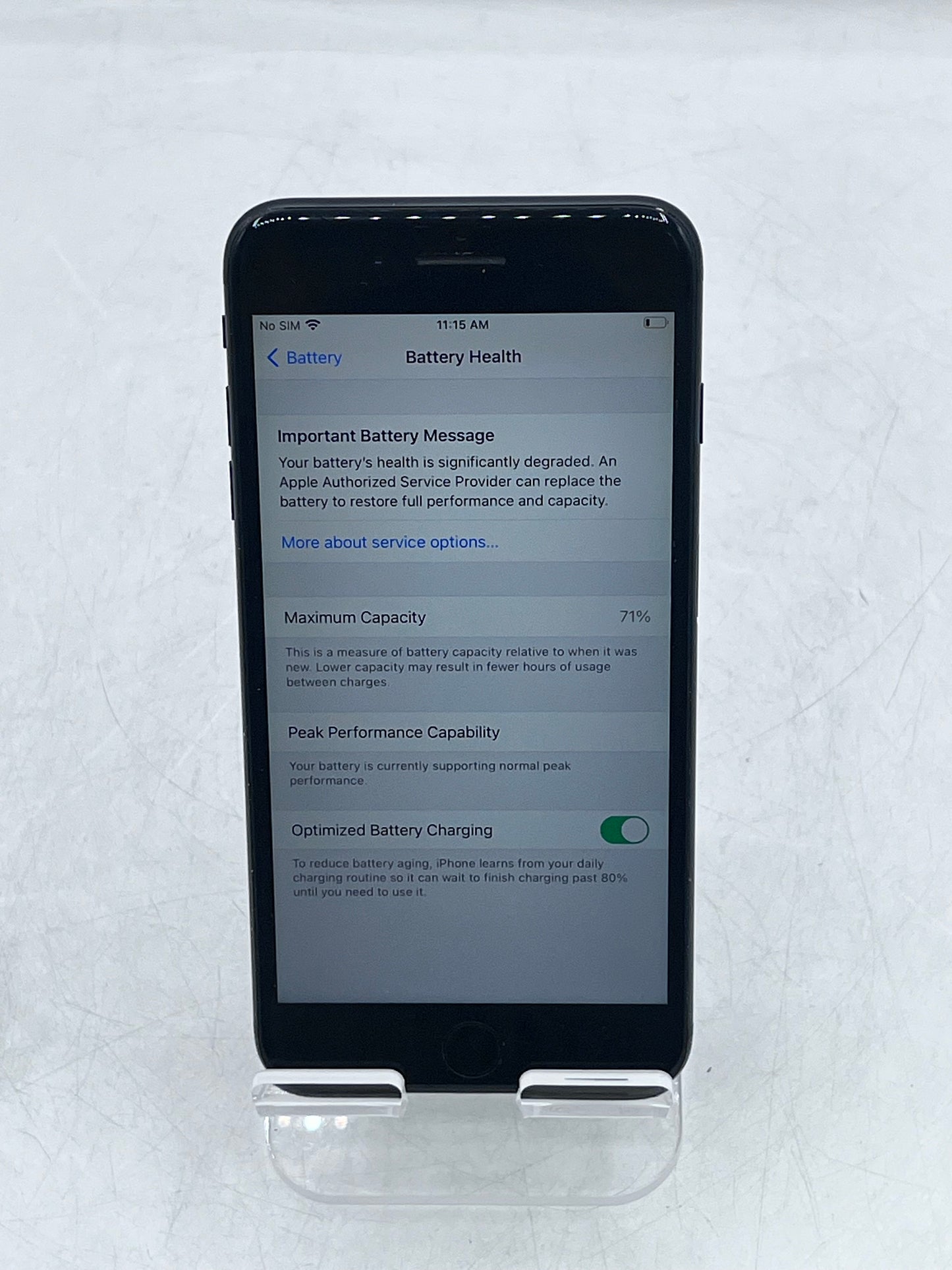 Unlocked Apple iPhone 7 Plus A1661 MNR52LL/A 3 GB 32GB - Jet Black