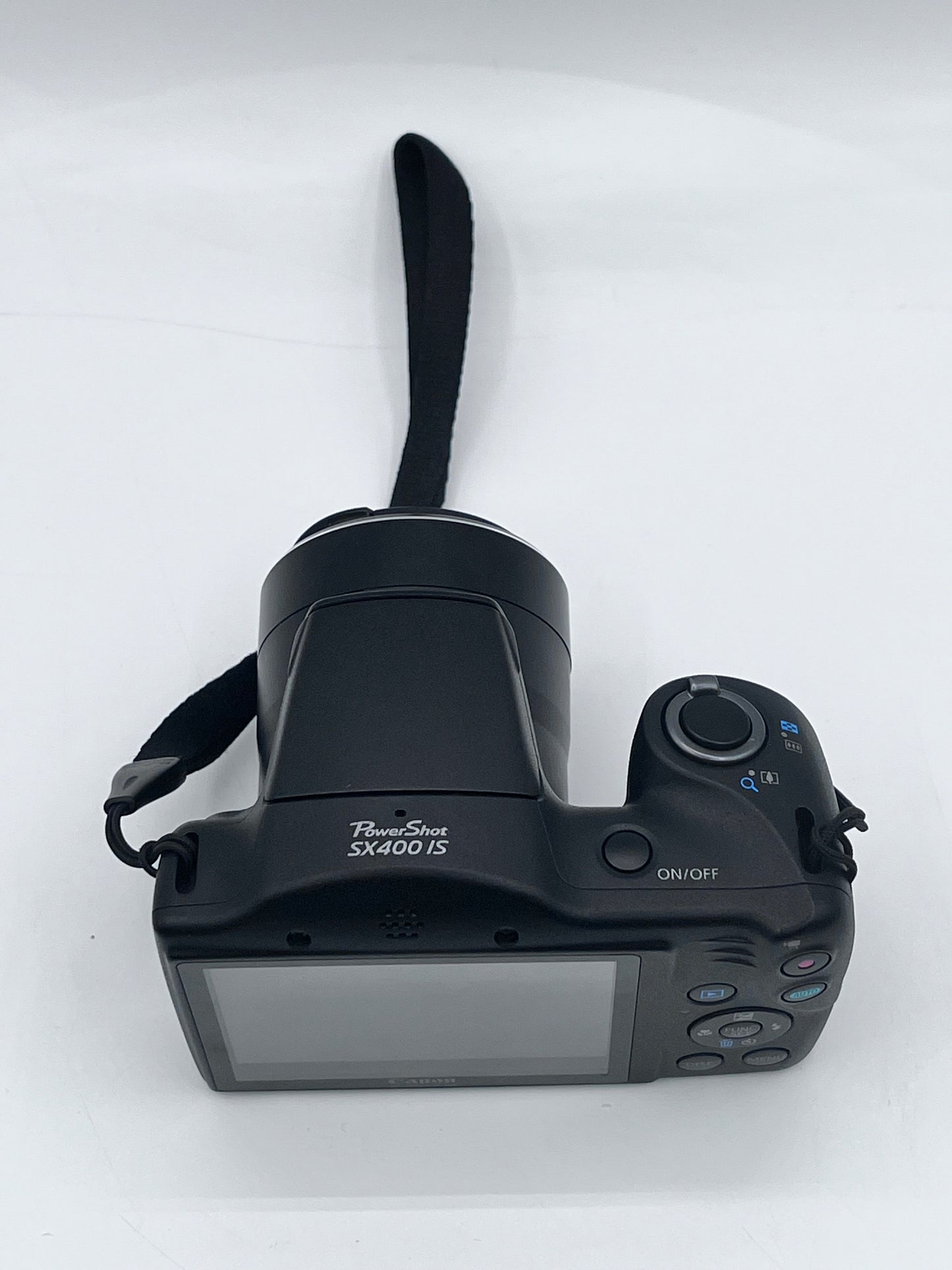 Canon PowerShot SX400 IS 16.0MP 30x Optical Zoom Digital Camera - Black