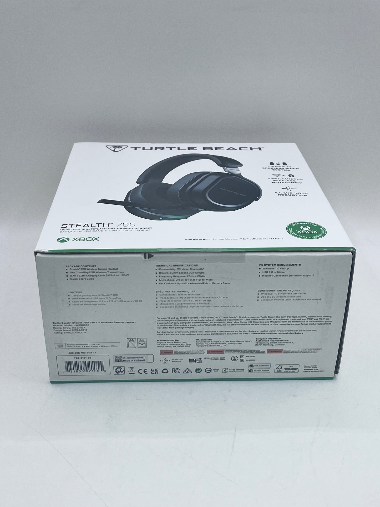 Turtle Beach Stealth 700 Gen 3 Wireless Headphones - Black