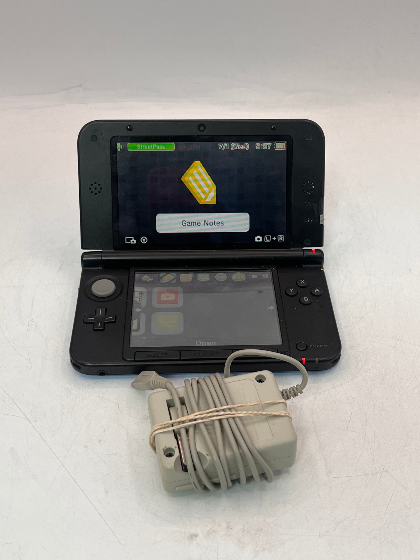 Nintendo 3DS XL (SPR-001) 2012 Video Game System Blue 4GB