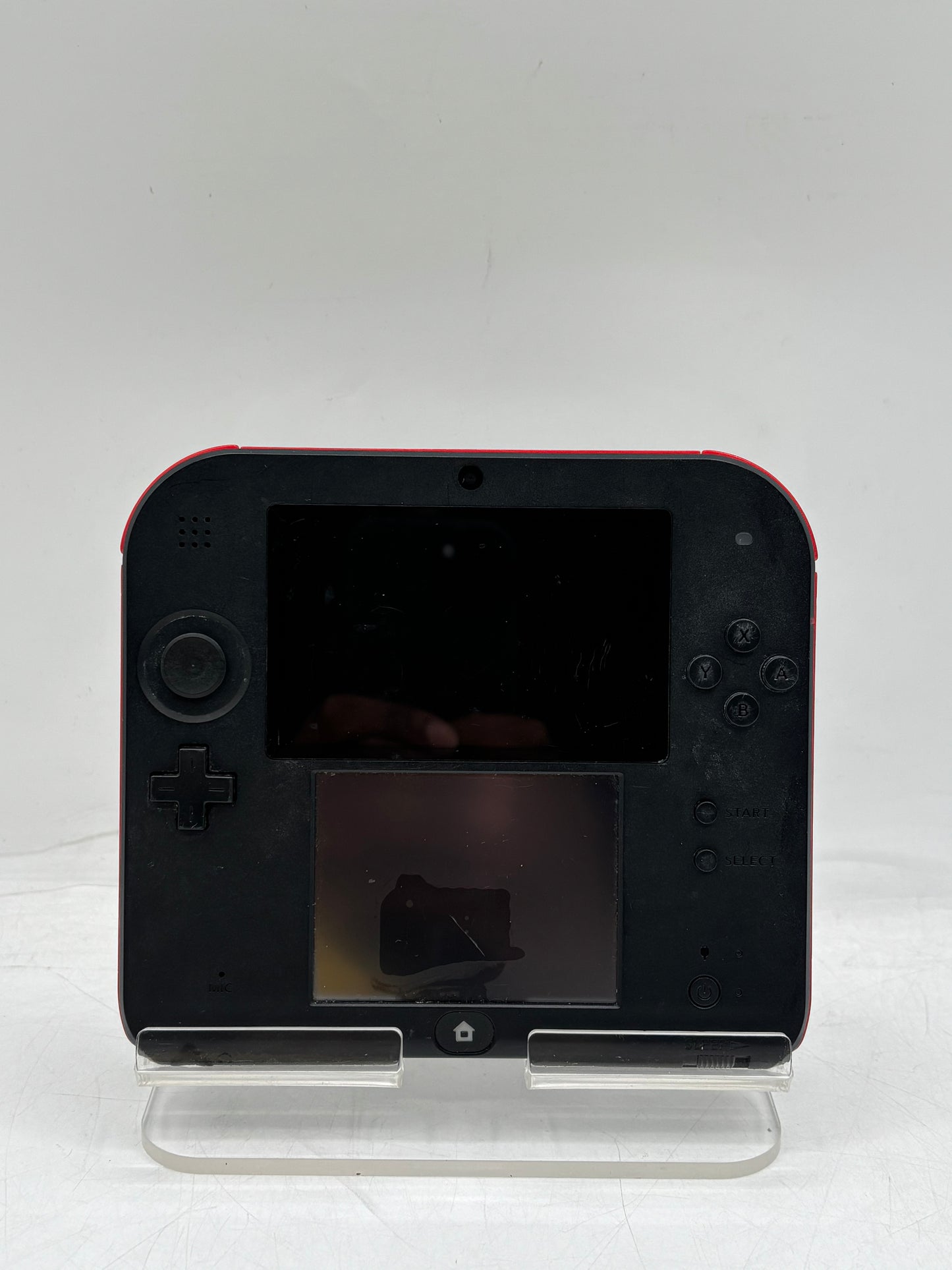 Nintendo Black/Red 2DS FTR-001 4GB Handheld System NO STYLUS, 2013