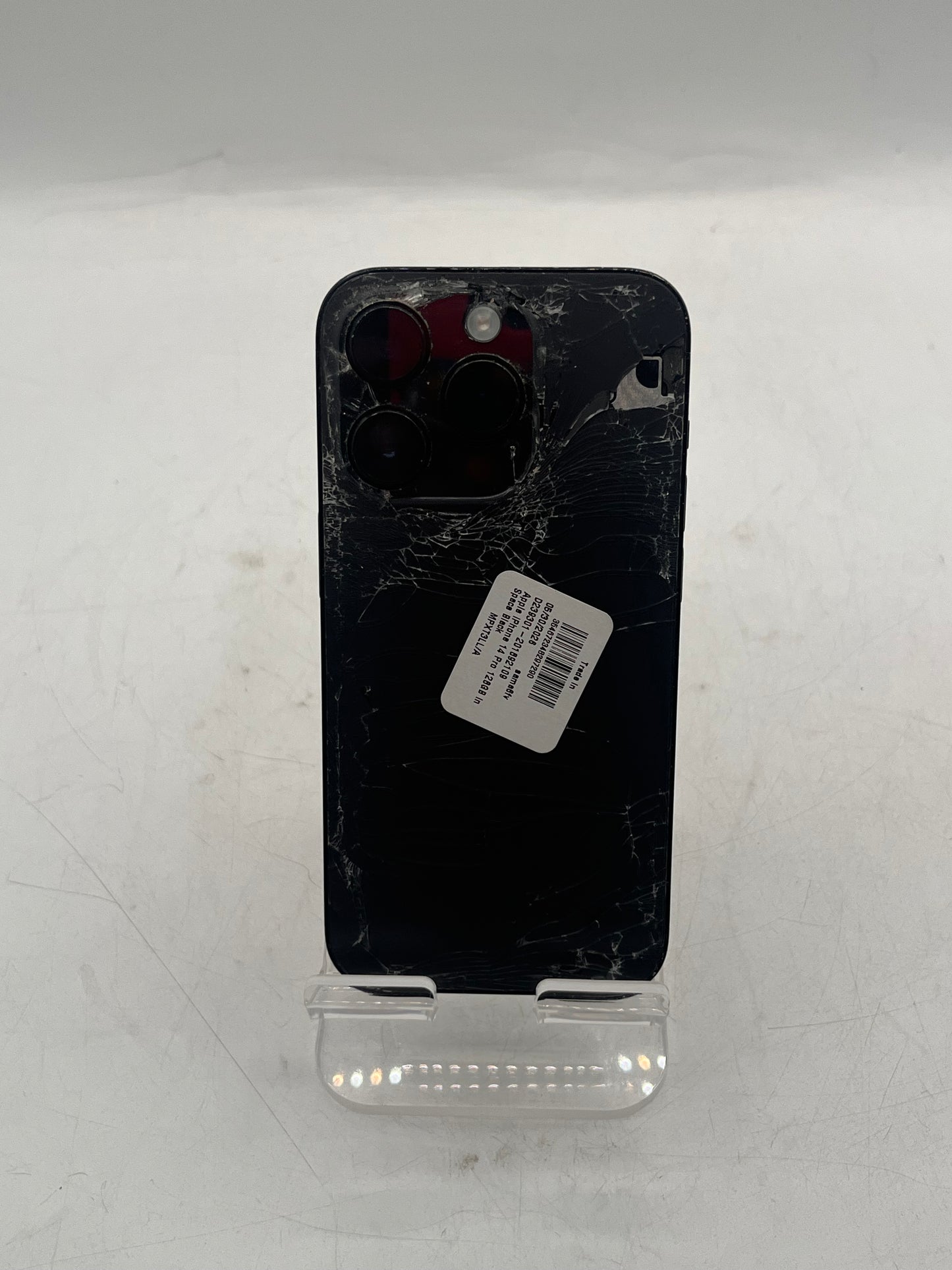 Unlocked Apple iPhone 14 Pro A2650 MQ0D3LL/A 128GB Black BROKEN