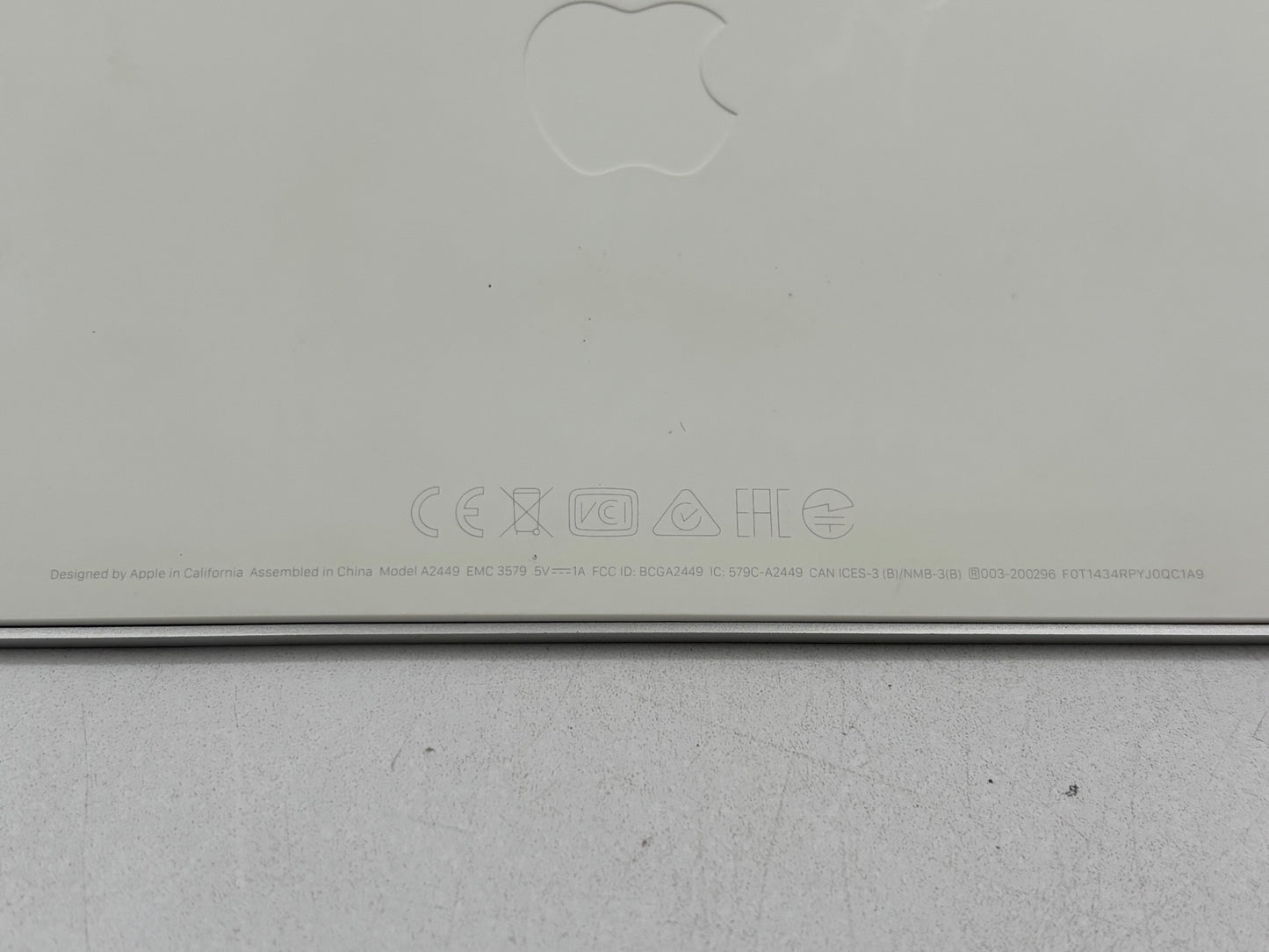 Apple A2449 Blue Magic Keyboard with Touch ID Rechargeable Bluetooth