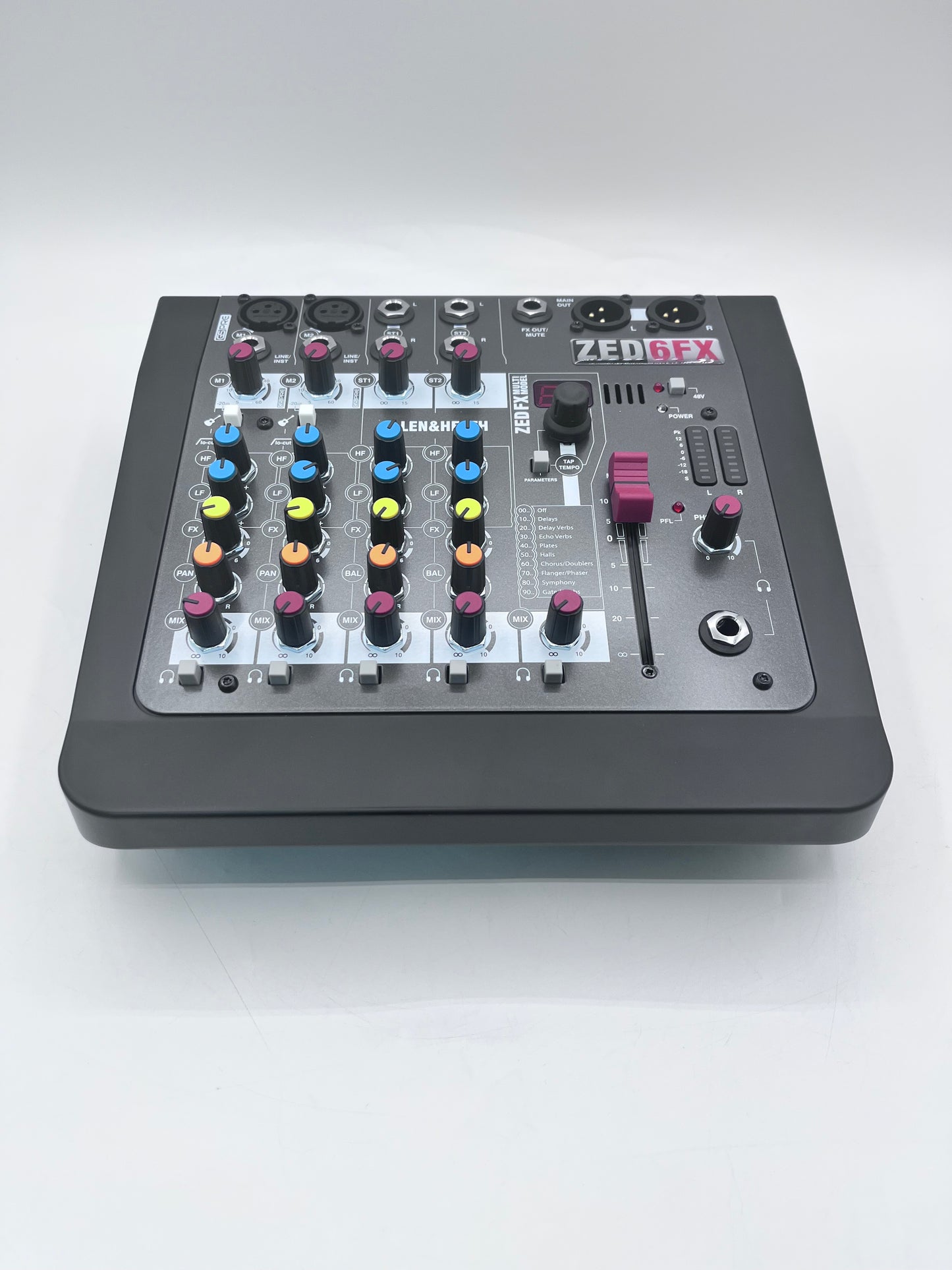 Allen & Heath ZED-6FX 6 Channel MIXER - Free Shipping - EXCELLENT