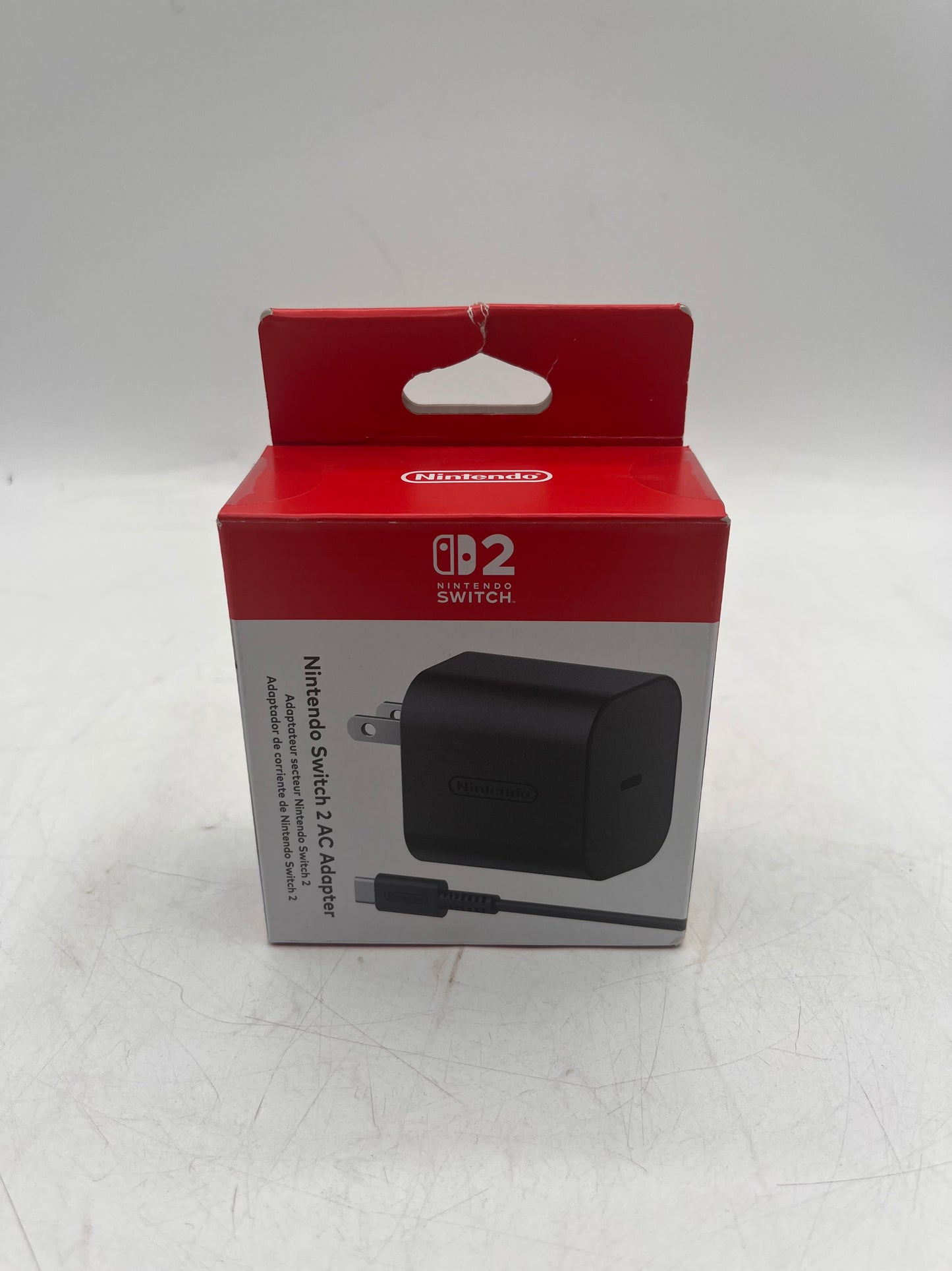 Nintendo Switch 2 Original Genuine AC Adapter Charger 65W USB-C Black