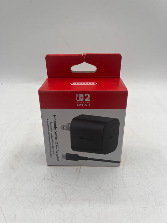 Nintendo Switch 2 Original Genuine AC Adapter Charger 65W USB-C Black
