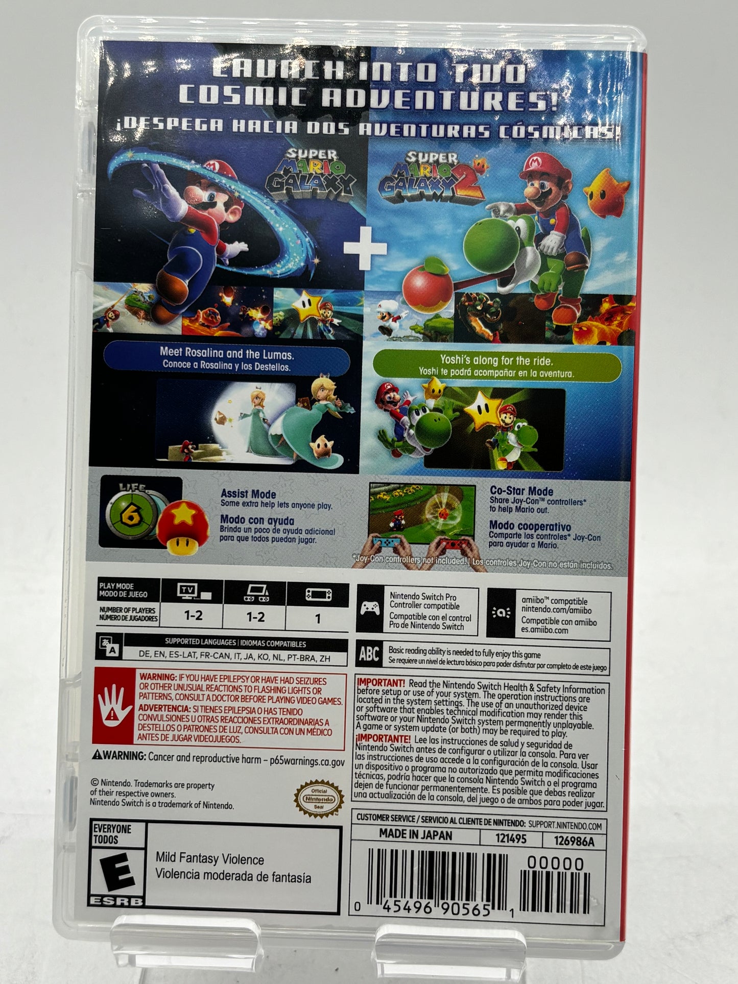 Super Mario Galaxy + Super Mario Galaxy 2 - Nintendo Switch