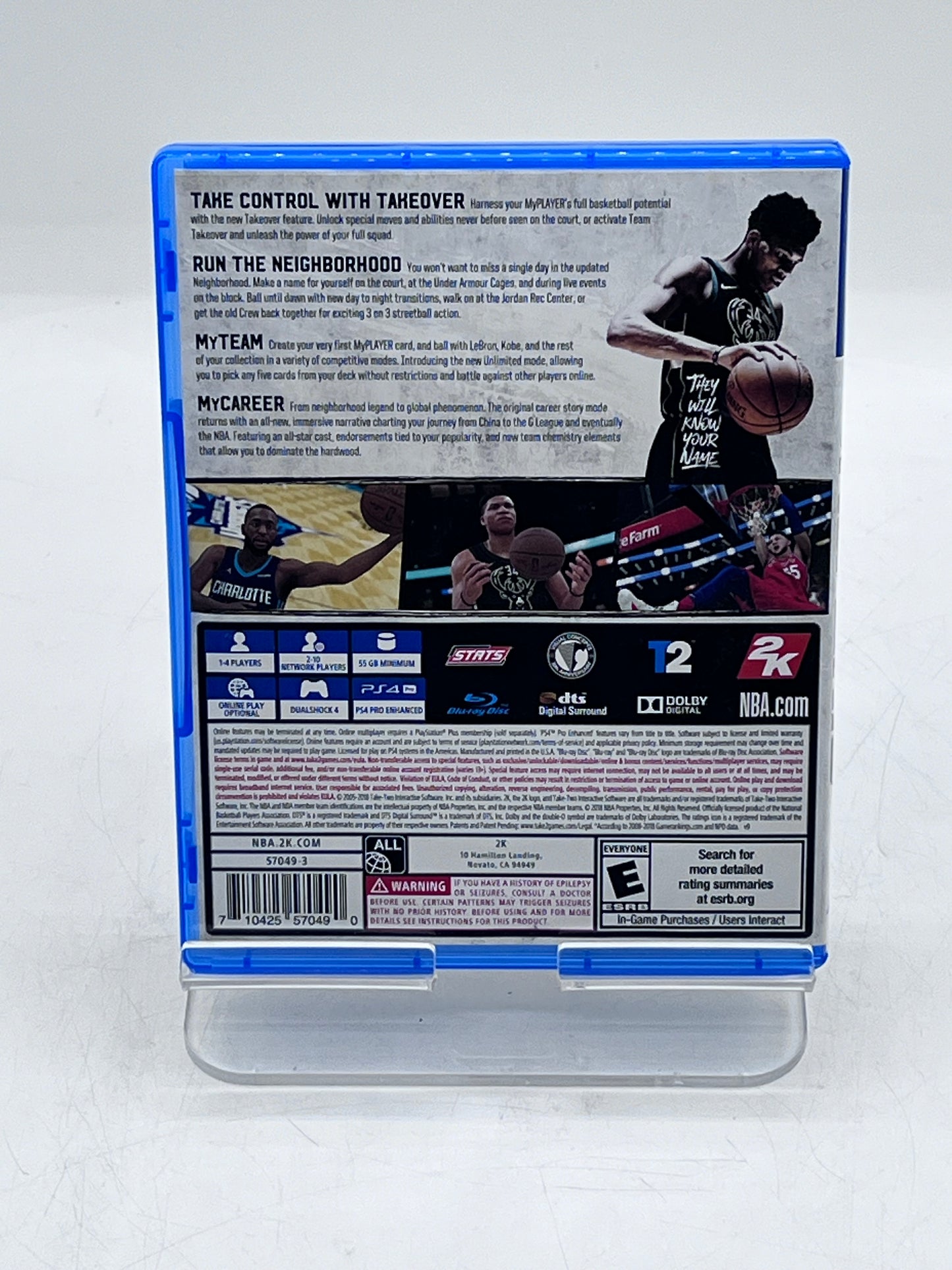 NBA 2K19 (Sony PlayStation 4, PS4 Video Game) CIB Complete Tested
