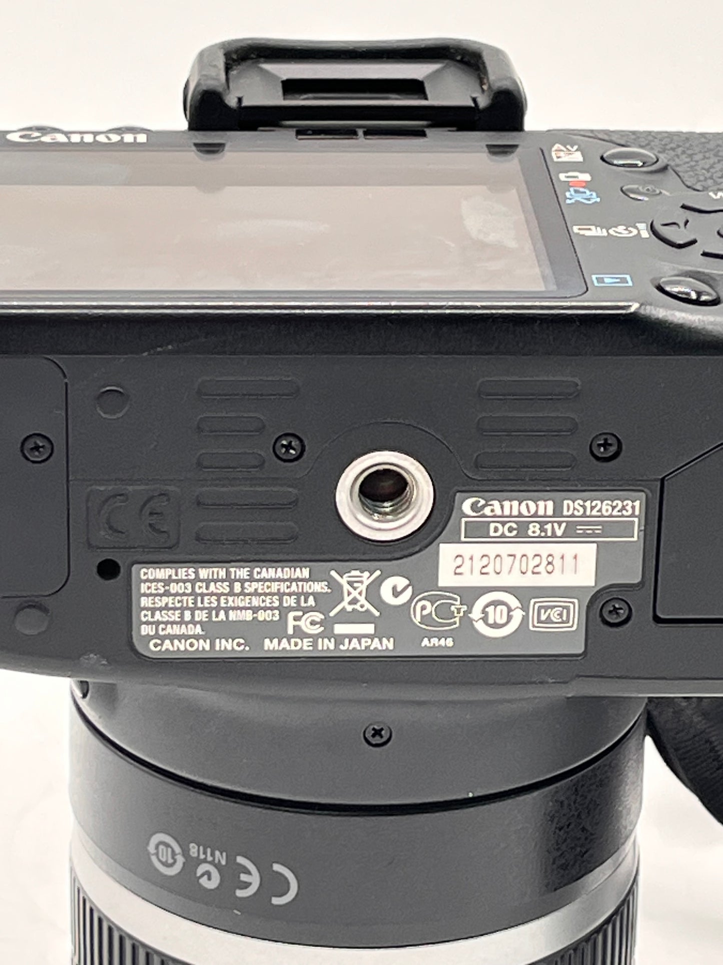 Canon EOS Rebel T1i Digital Camera w/ EF-S 18-55MM 1:3.5-5.6 IS Lens - Black