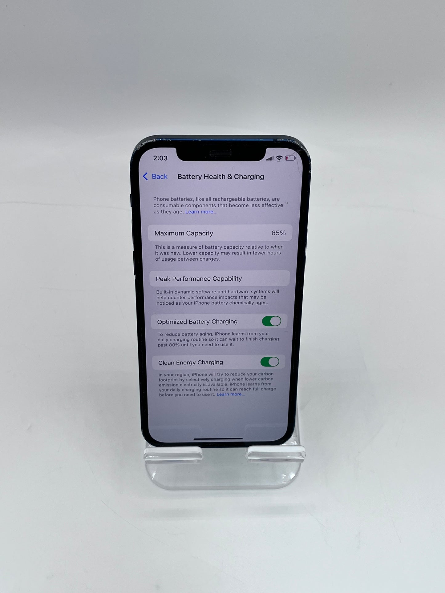 Unlocked Apple iPhone 12 A2172 MGFP3LL/A 64GB - Blue