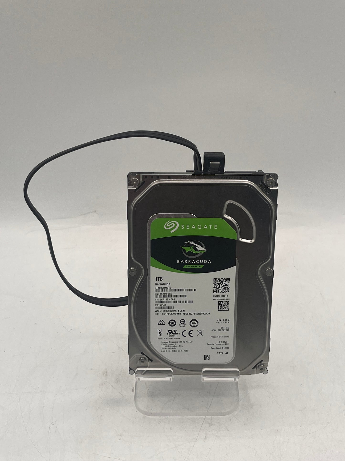 Seagate Barracuda ST1000DM010 1TB SATA 3.5" 7200RPM Internal Desktop Hard Drive
