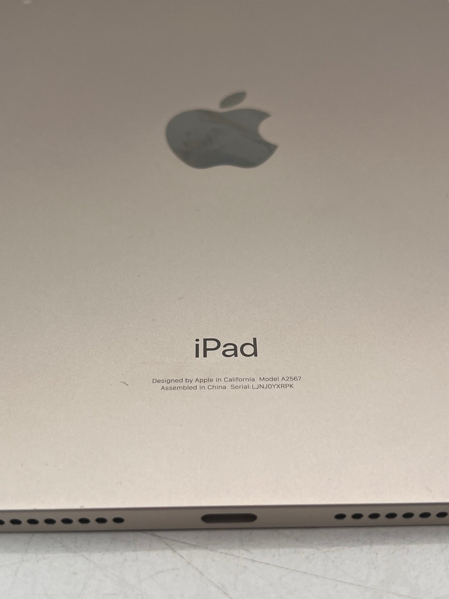 2021 Apple iPad Mini (6th Gen) A2567 MK7P3LL/A 64GB Wi‑Fi Tablet Silver