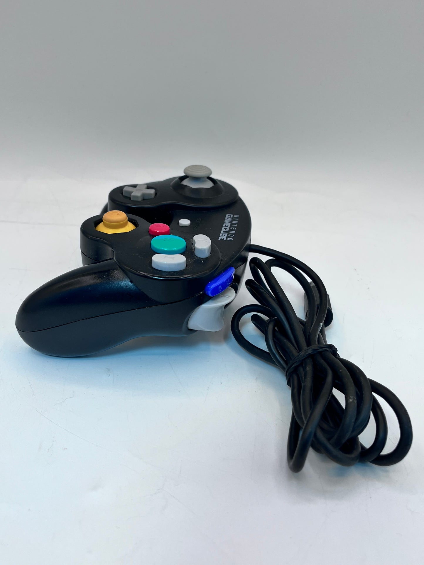 Nintendo Gamecube Platinum Silver DOL-101 - Tested & Working with Cables and 2 OEM controllers