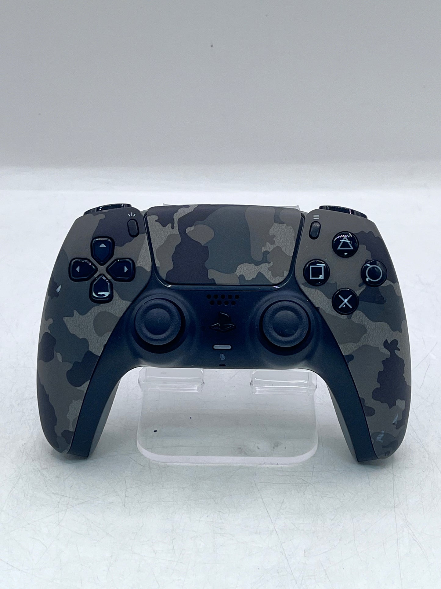 Sony Video Game Controller CFI-ZCT1W  Gray Camouflage Broken with Stick Drift