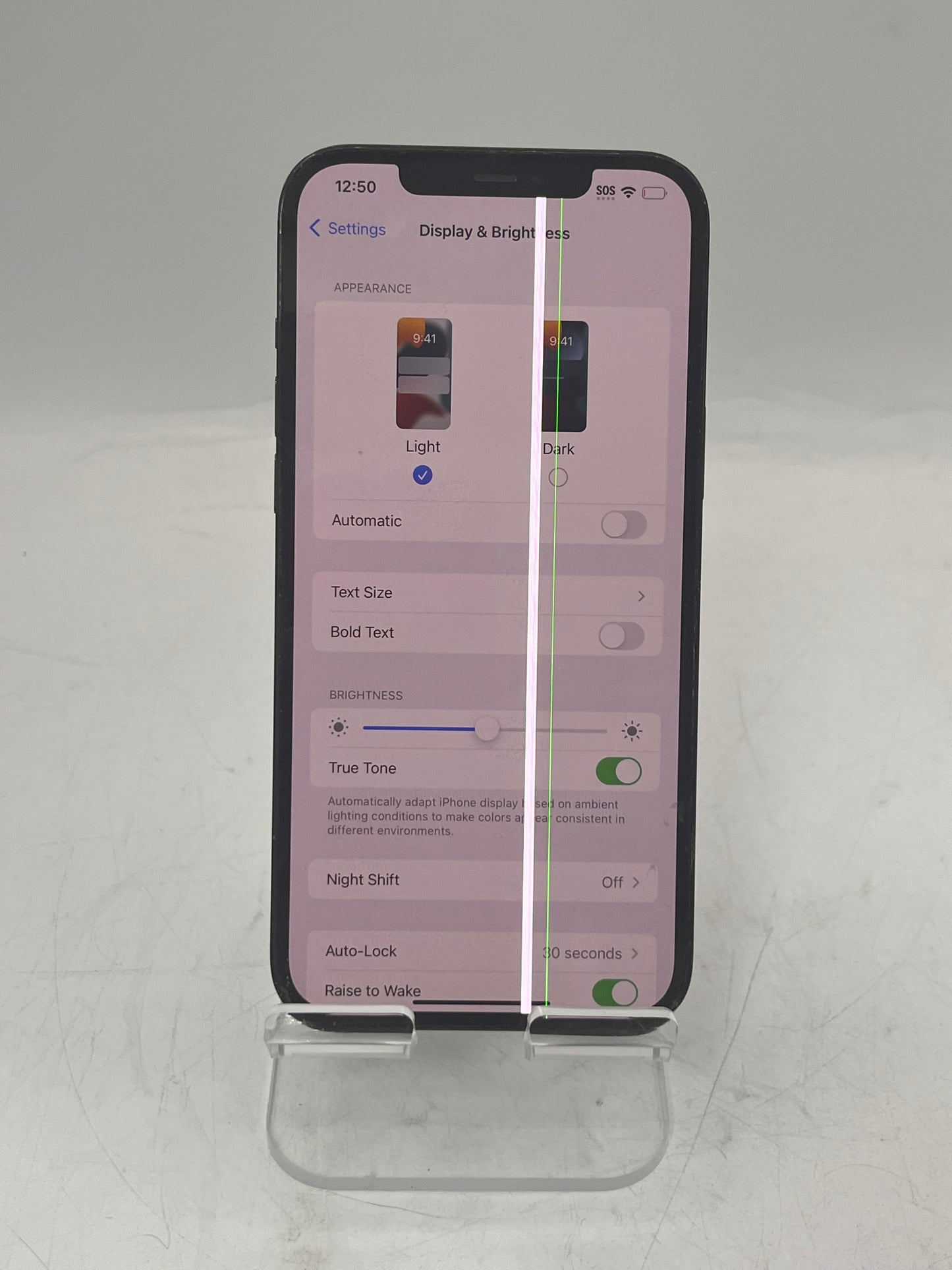 Unlocked Apple iPhone 12 Pro Max MG9X3LL/A A2342 256GB - Blue BROKEN