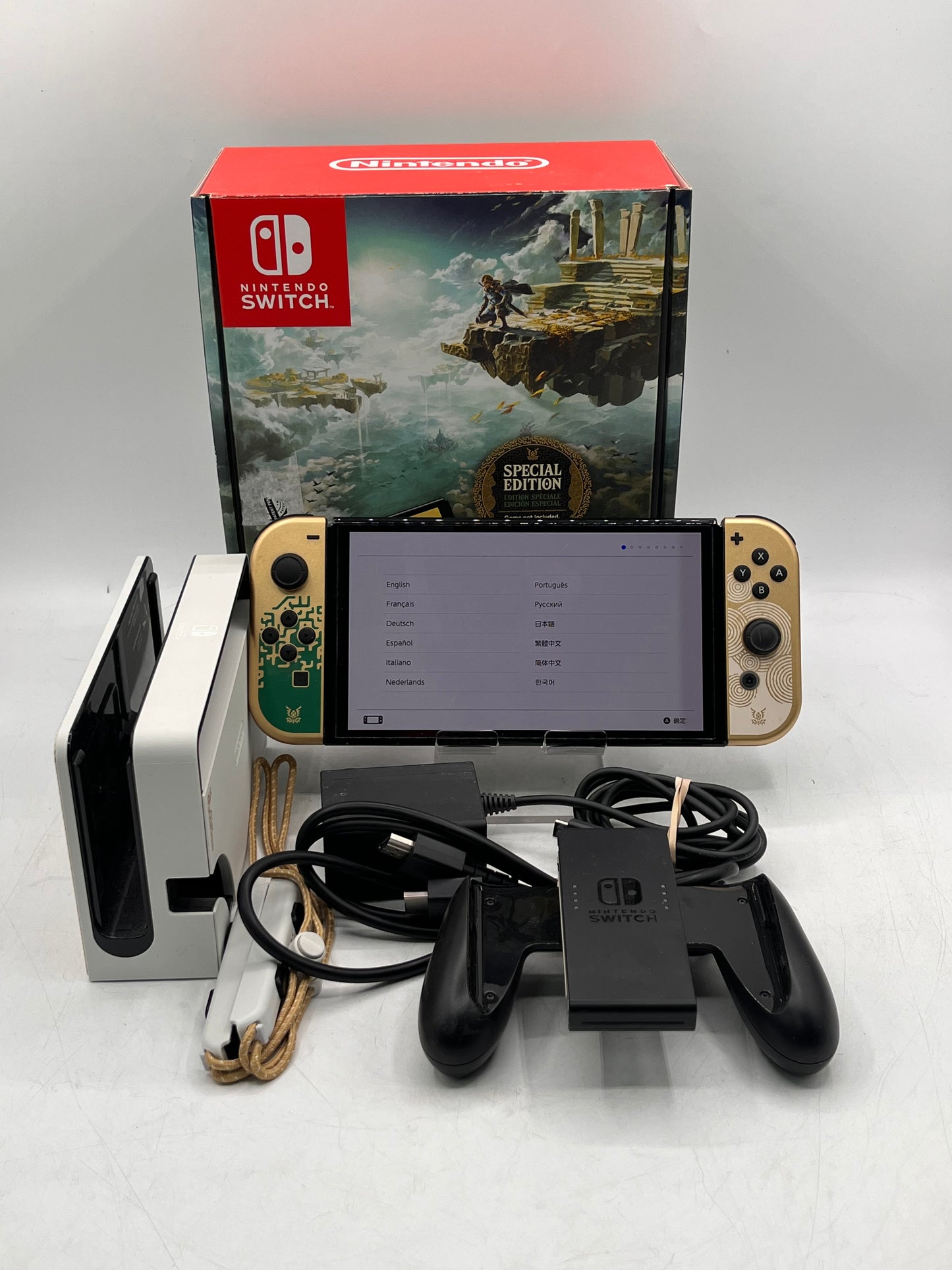 Nintendo Switch OLED Zelda Edition (HEG-001) 2021 Console 64GB Black