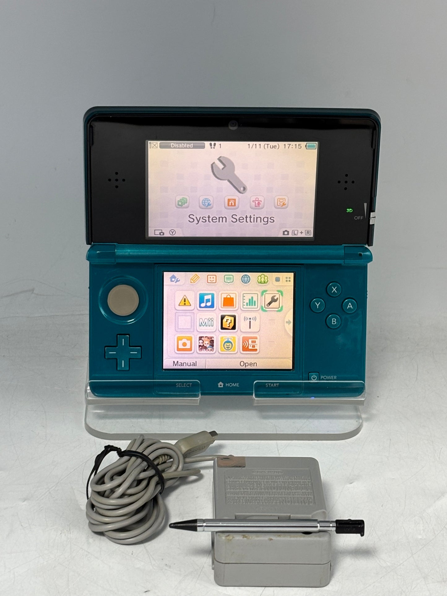 Nintendo 3DS CTR-001, 2011 (Blue)