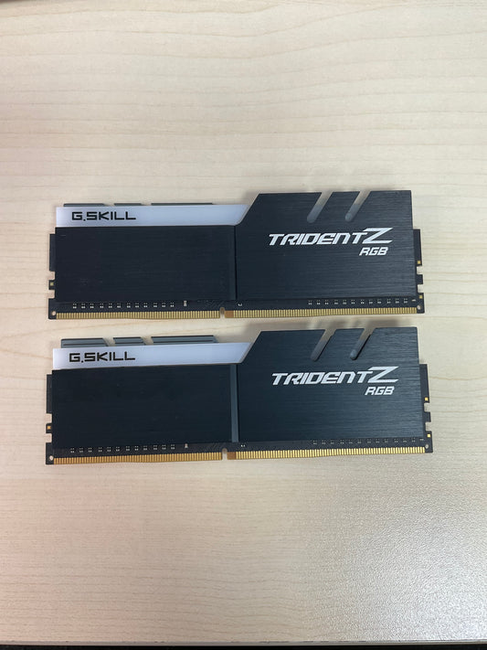 G. SKILL Trident Z RGB 16GB (2 x 8GB) (DDR4-3600) Memory (F43600C18D16GTZR)