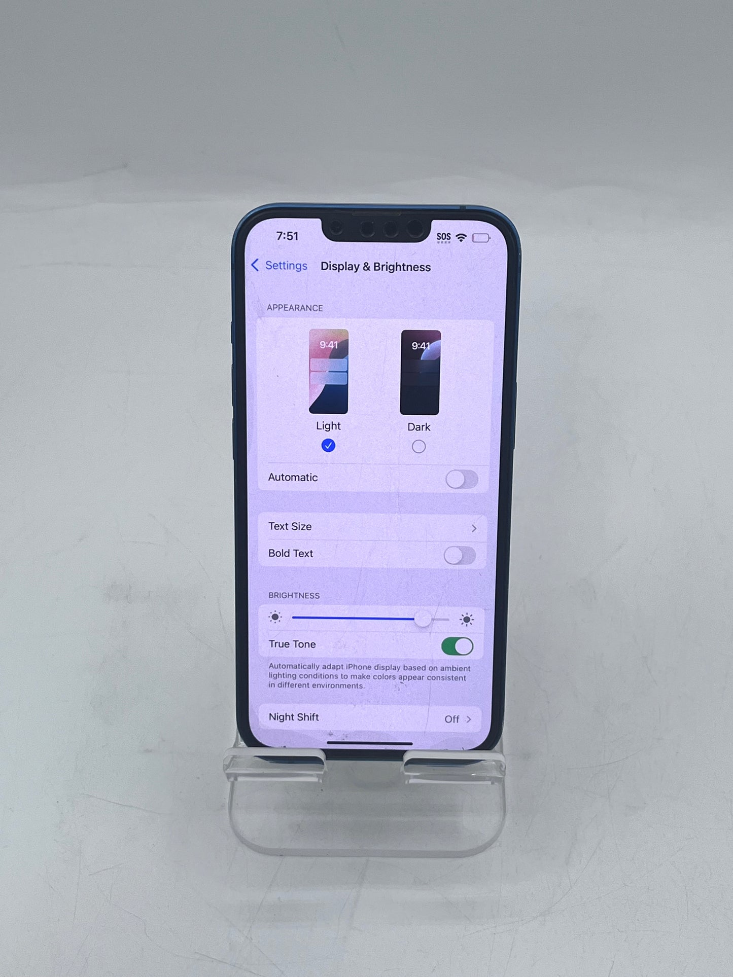Unlocked Apple iPhone 13 A2482 MLMT3LL/A 128GB 2021 Blue