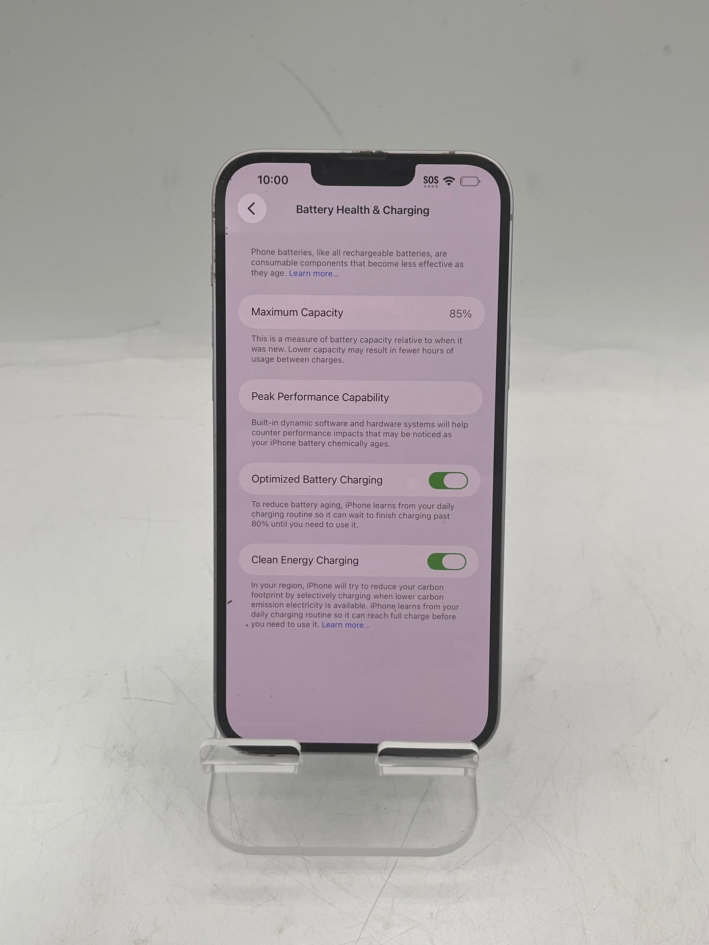 AT&T Apple iPhone 14 Plus MQ3U3LL/A A2632 128GB Purple