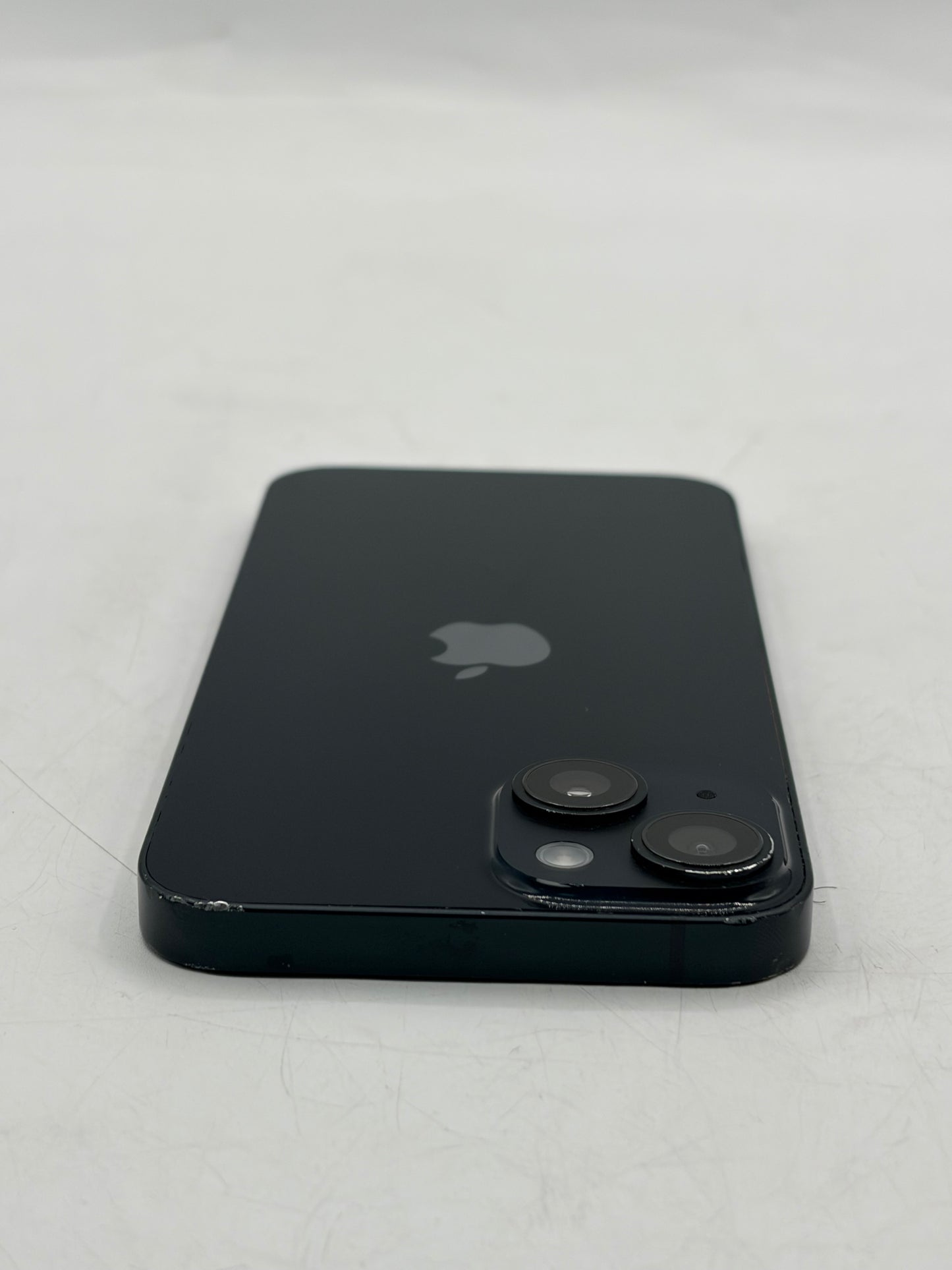 Unlocked Apple iPhone 14 128GB Black - Remotely Managed Cracked Back Glass