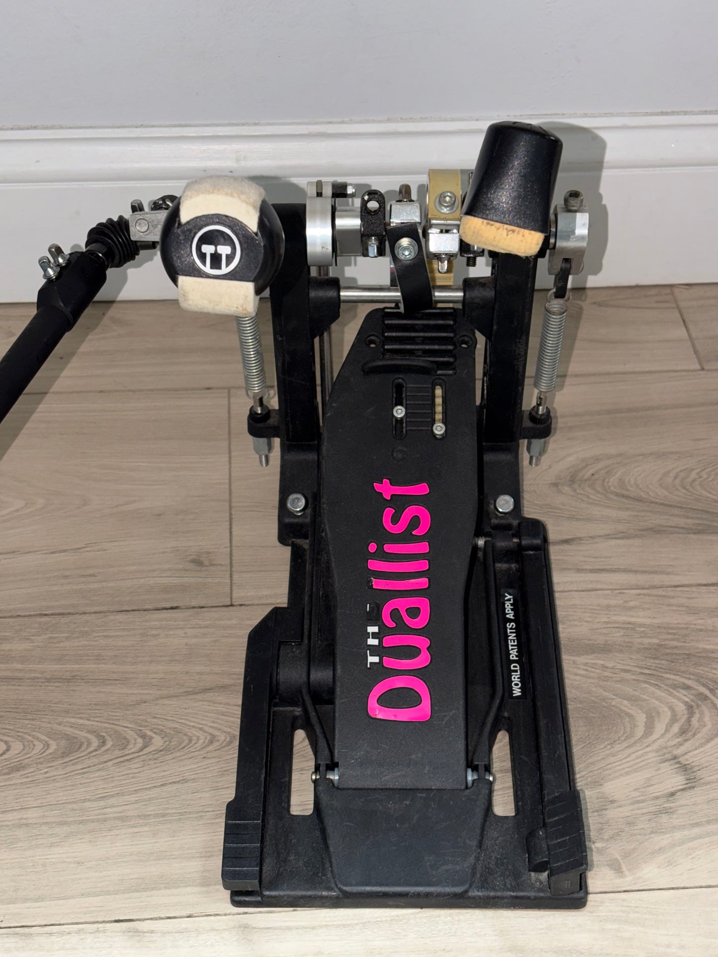 The Dualist D3 Triple Bass Drum Pedal Dual Belt Drive with Bass Attachments