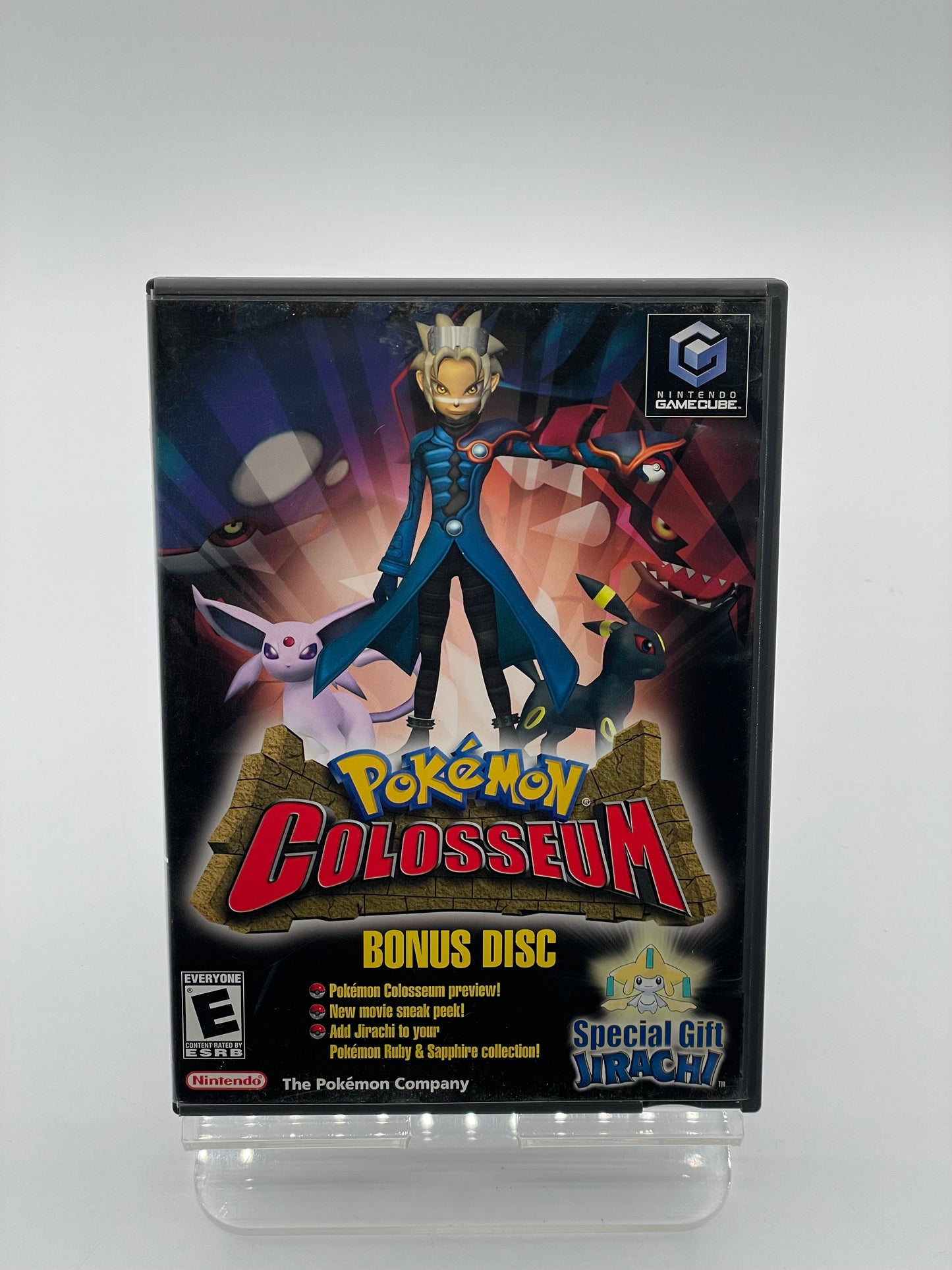 Pokemon Colosseum Bonus Disc Jirachi GameCube with Manual 2004