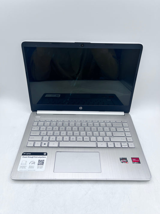 HP 14-FQ0013DX AMD Ryzen 3 Laptop 128GB 4GB 2020 - Silver