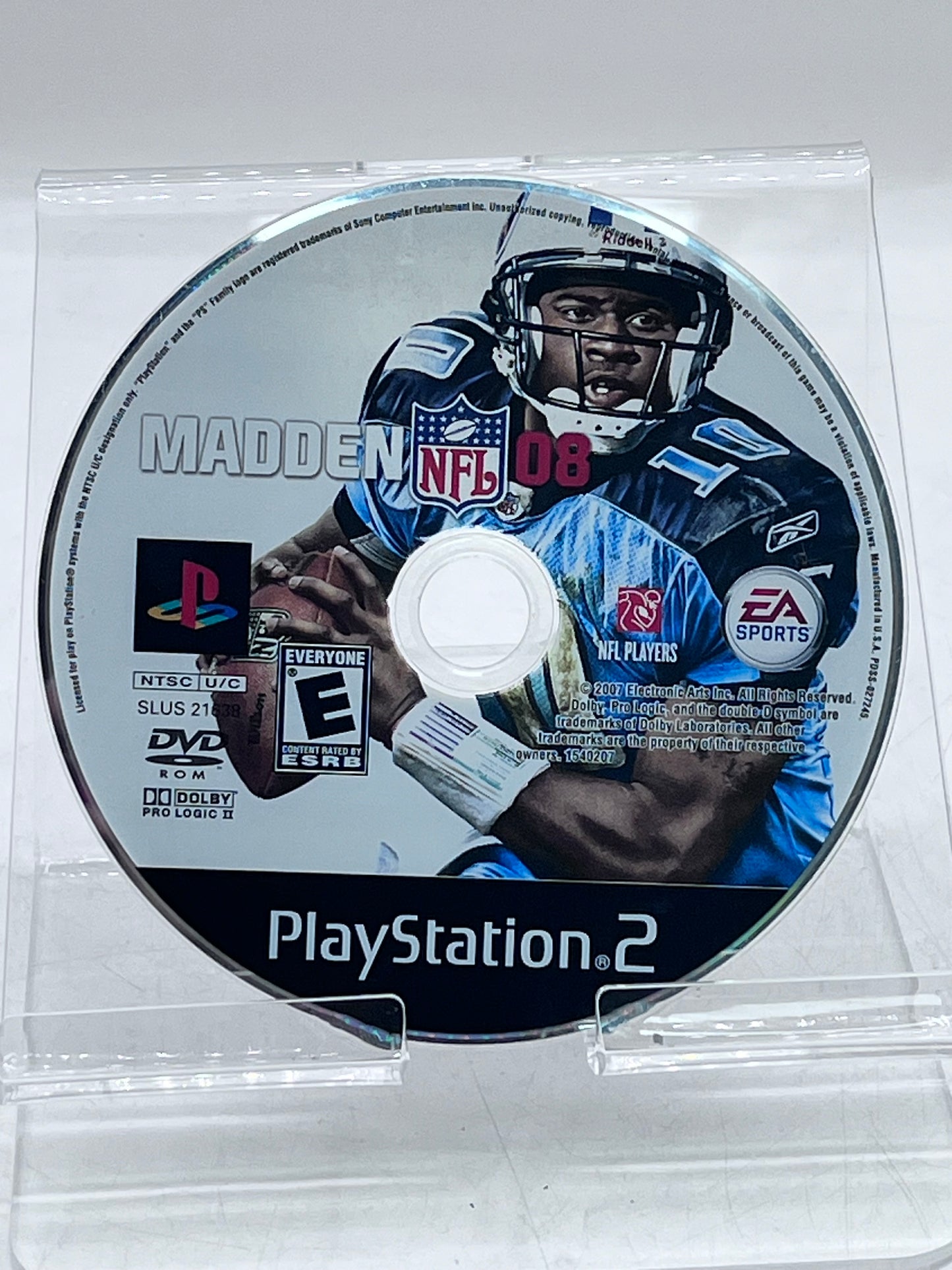 Madden NFL 08 PlayStation 2 PS2 Video Game