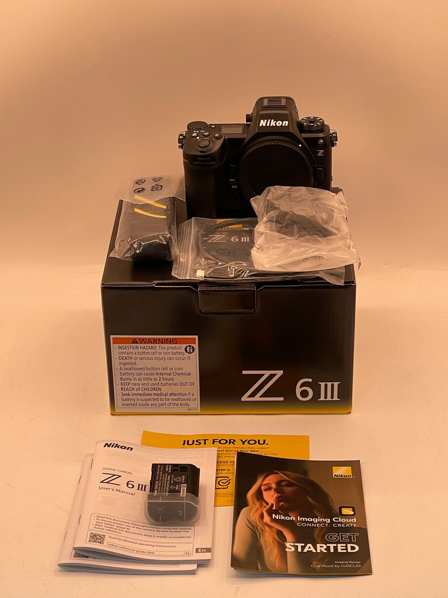 Nikon Z6 III 24.5MP Mirrorless Camera Body Only 0 Shutter Count Free Shipping
