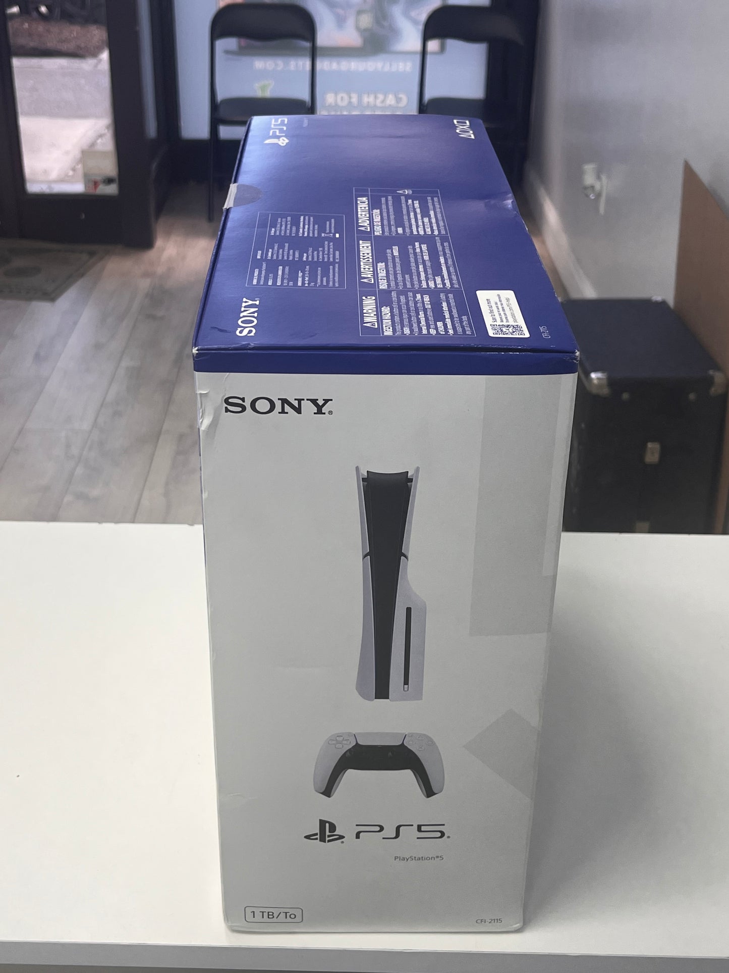 Sony PlayStation 5 Slim Disc (CFI-2115) 1TB Video Game Console - White
