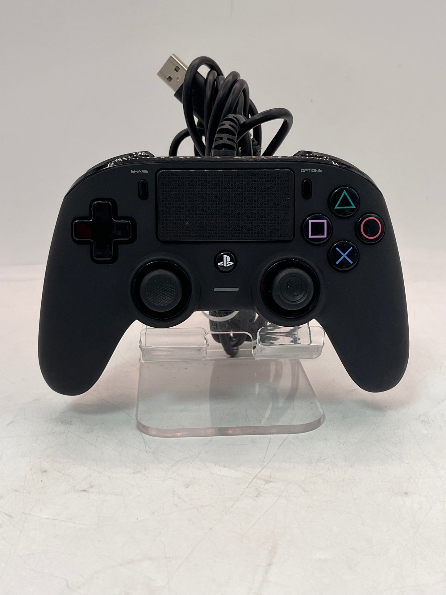 Nacon Wired Controller for PlayStation 4 PS4 and PC - Black
